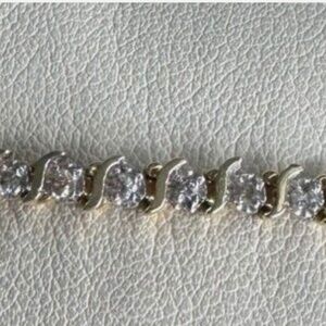 10k Gold Diamond Tennis Bracelet